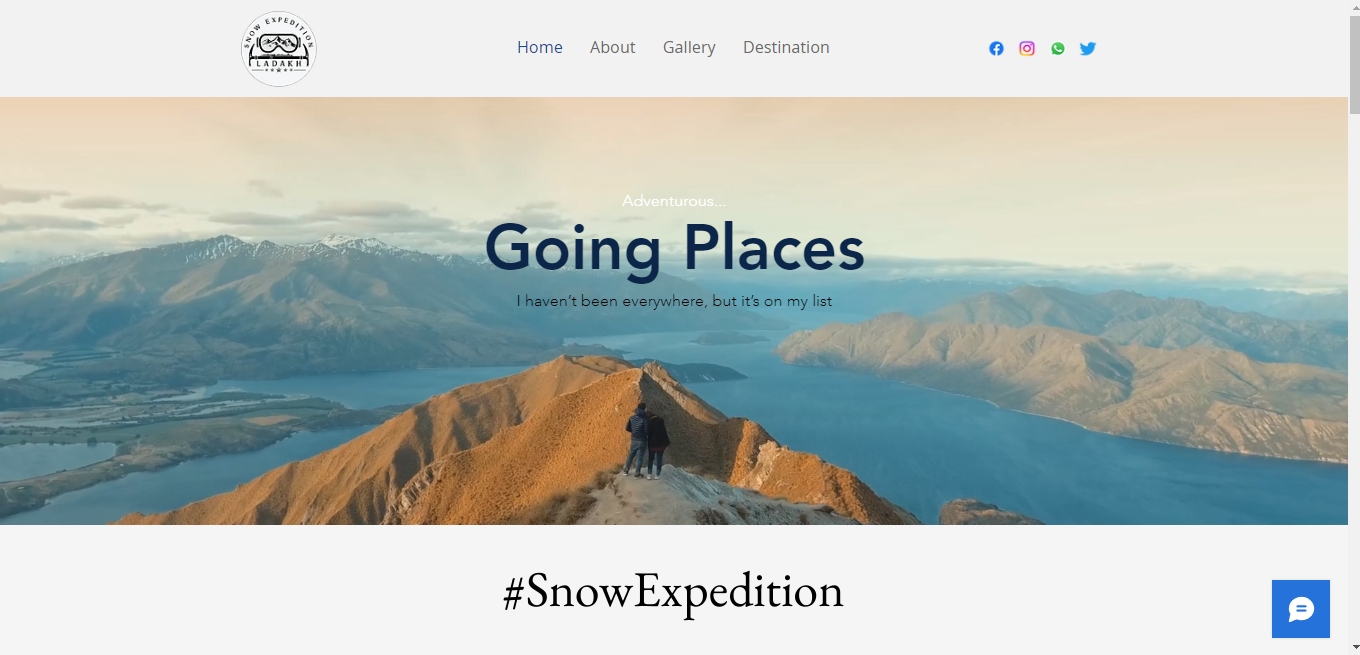 Snow expedition